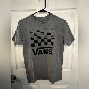 Vans Gray and Black Short Sleeve Tees